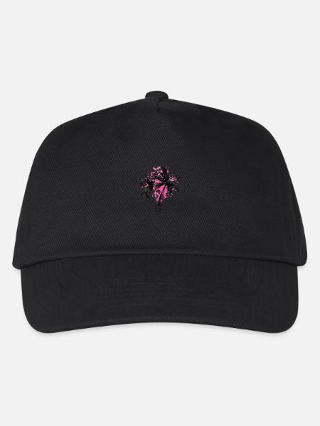palm pink - Kinder Basecap - Schwarz