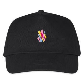 Hockey girl - Kids’ Baseball Cap - black - Front