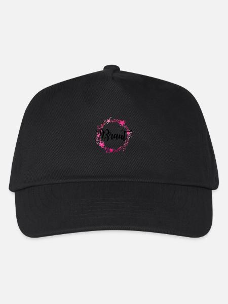 braut kranz - Kinder Basecap - Schwarz