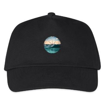 Surfer - Kinder Basecap - Schwarz - Vorne