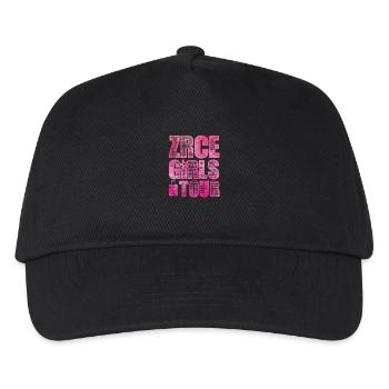 zrce girls tour - Kinder Basecap - Schwarz - Vorne