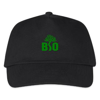 Bio Organic - Kinder Basecap - Schwarz - Vorne