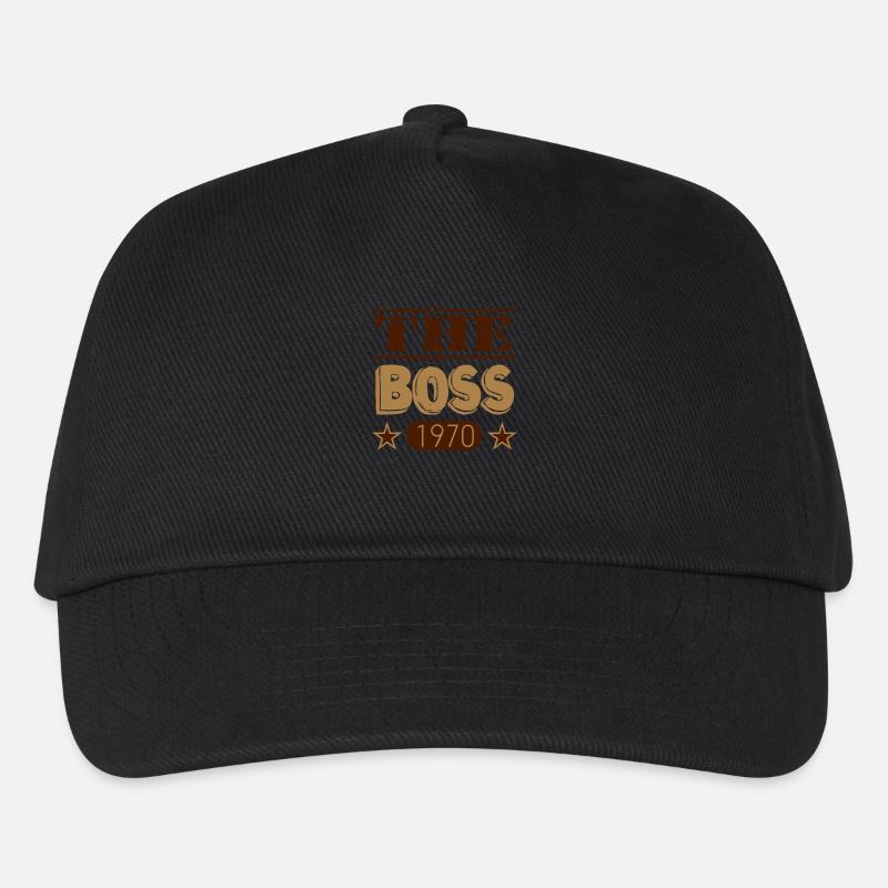 The Boss 1970 03 - Kinder Basecap - Schwarz