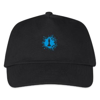 Chess Color Blobs - Kids’ Baseball Cap - black - Front