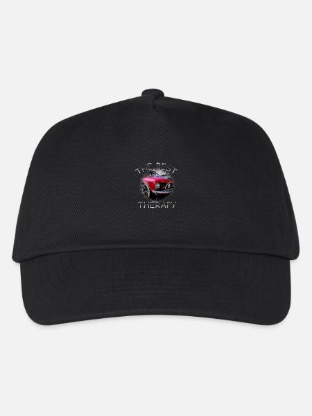 car - Kids’ Baseball Cap - black
