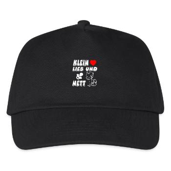 Baby - Kinder Basecap - Schwarz - Vorne