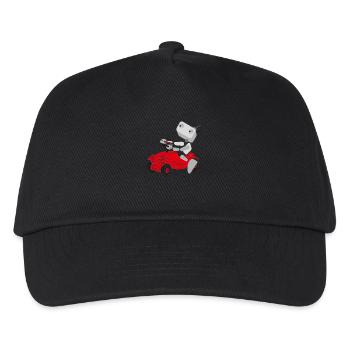 Bobby car - Kinder Basecap - Schwarz - Vorne