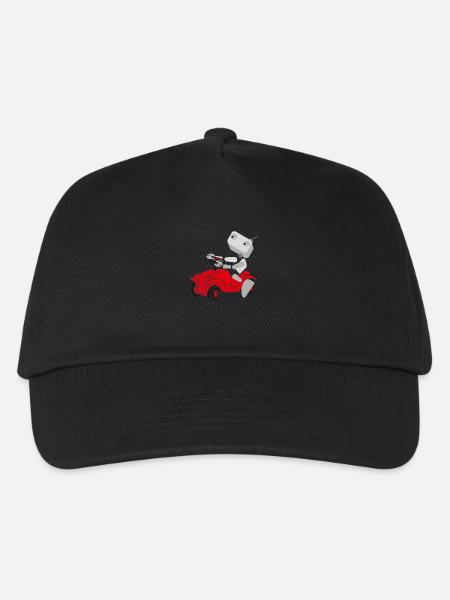 Bobby car - Kinder Basecap - Schwarz