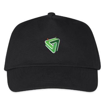 Confused Footballer - Kids’ Baseball Cap - black - Front