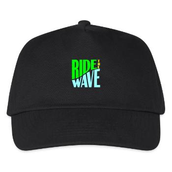 Montez sur le traceur Wave - Casquette de baseball Enfant - noir - Devant