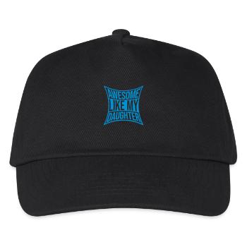 Génial comme ma fille - Casquette de baseball Enfant - noir - Devant