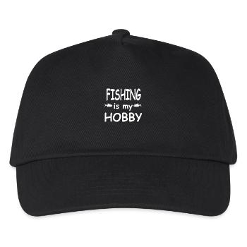 Angling - Kids’ Baseball Cap - black - Front