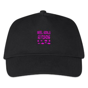 Angling - Kids’ Baseball Cap - black - Front