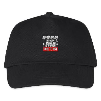 Angling - Kids’ Baseball Cap - black - Front