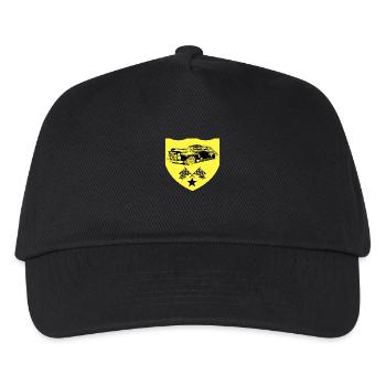 Auto - Kinder Basecap - Schwarz - Vorne