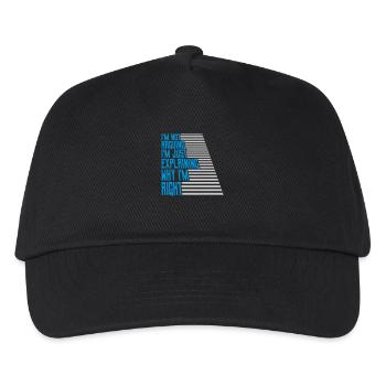 I m not arguing - Kids’ Baseball Cap - black - Front