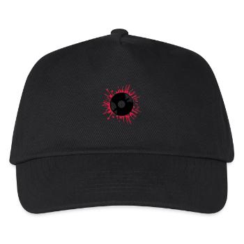 Blood Drops Record Splashes of Color - Kids’ Baseball Cap - black - Front