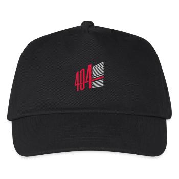 Connection 404 not found - Kids’ Baseball Cap - black - Front