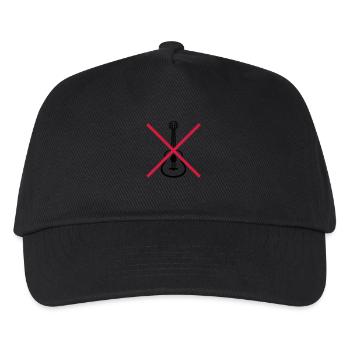 Guitariste interdit jouant de la guitare - Casquette de baseball Enfant - noir - Devant