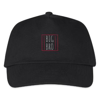 Border Big Bro Logo - Kids’ Baseball Cap - black - Front
