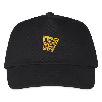 What Winners Look Like - Kids’ Baseball Cap - black - Front