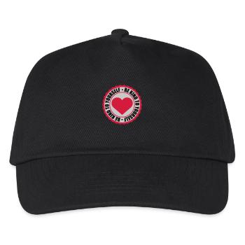 be kind to yourself - Kids’ Baseball Cap - black - Front