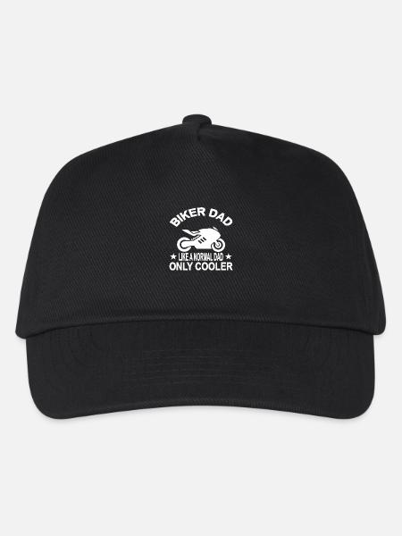 Motorrad - Kinder Basecap - Schwarz