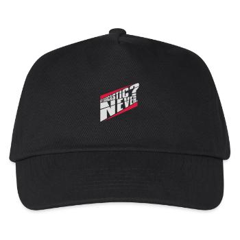 me sarcastic never quote - Kids’ Baseball Cap - black - Front