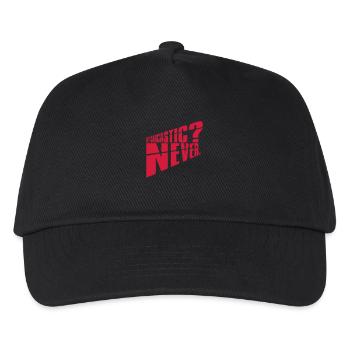 me sarcastic never Zitat - Kinder Basecap - Schwarz - Vorne