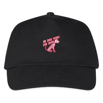in dog years Dead - Kids’ Baseball Cap - black - Front
