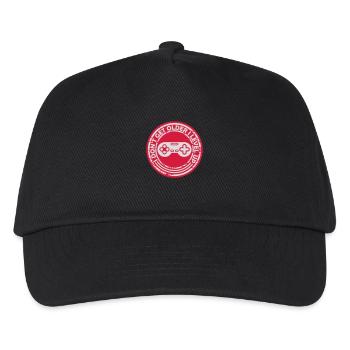 get older level up - Kids’ Baseball Cap - black - Front