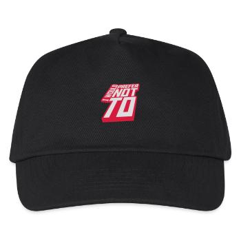 I prefer not to - Kids’ Baseball Cap - black - Front