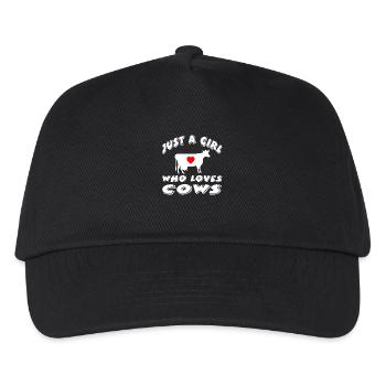 Cows - Kids’ Baseball Cap - black - Front
