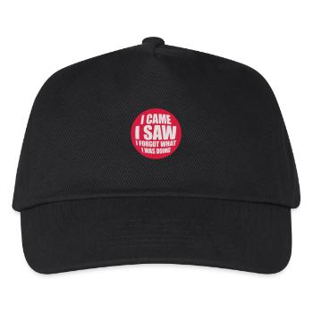 Je suis venu voir oublier - Casquette de baseball Enfant - noir - Devant