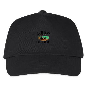 Tractor - Kids’ Baseball Cap - black - Front