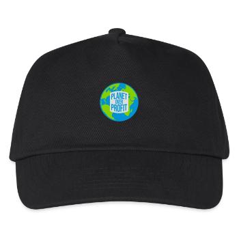 Planète sur le devis de profit - Casquette de baseball Enfant - noir - Devant
