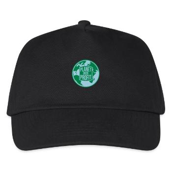 Planète sur le devis de profit - Casquette de baseball Enfant - noir - Devant