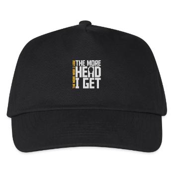 J’ai plus de tête - Casquette de baseball Enfant - noir - Devant