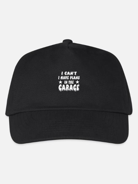 Garage - Kinder Basecap - Schwarz