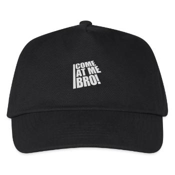 come at me bro - Kids’ Baseball Cap - black - Front