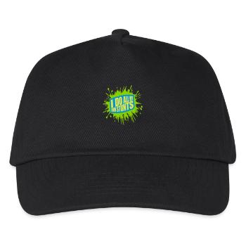 all my own stunts - Kids’ Baseball Cap - black - Front