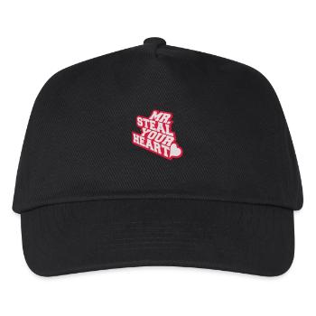 mr steal your heart - Kids’ Baseball Cap - black - Front