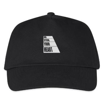 Mr steal your heart - Kids’ Baseball Cap - black - Front