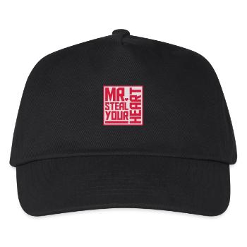 Mr steal your heart - Kids’ Baseball Cap - black - Front