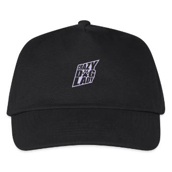 Citation de Crazy Dog Lady - Casquette de baseball Enfant - noir - Devant