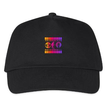 YOU ROCKER SINGER - Kids’ Baseball Cap - black - Front