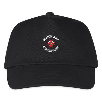 Bergbau Grubenwehr - Kinder Basecap - Schwarz - Vorne