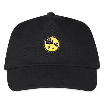 Chauves-souris avec la Lune - Casquette de baseball Enfant - noir - Devant