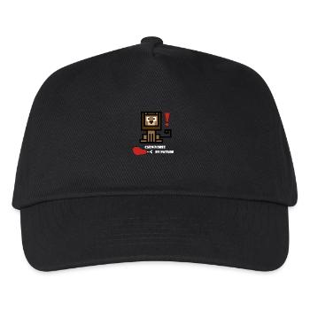Lion - Carnivores by nature - Kids’ Baseball Cap - black - Front