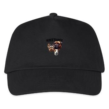 HUNDETRAINER - Kinder Basecap - Schwarz - Vorne